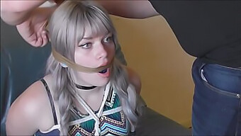 Two Young Women Bound And Gagged In Amateur Bdsm Video