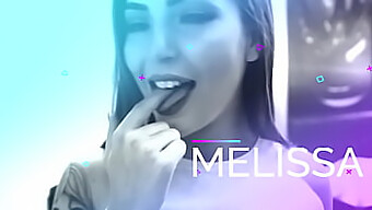 Melissa Lisboa สาวลาติน่าที่น่าทึ่งได้รับการเย็ดหน้าและปิดปาก