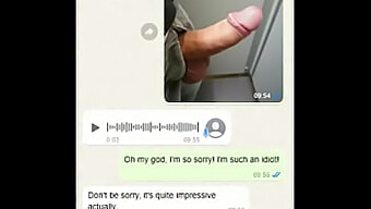 Min Uskyldige Sexting-Uhell Med Stemoren Min Gjennom Whatsapp.