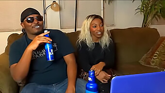 Comedy And Rough Sex In Watching Porn With King Cure And Crystal Cooper