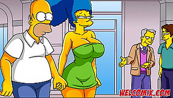 Gør Dig Klar Til At Forelske Dig I Denne Hotte Milf I Byen! Se Hende I Aktion I Denne Simptoons, Simpsons Hentai-Tegneserie