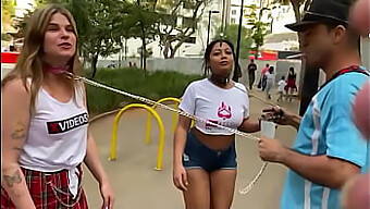 Caminhantes De Rua De São Paulo: Mulheres De Coleira, Prontas Para Ação