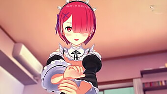 Soothing Hentai Ride Through Ram'S Passionate Embrace In Re Zero