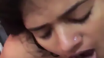 Cum-Filled Mouth Of A Mature Desi Woman